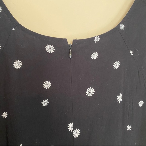 Abound Nordstrom dress black with white flowers size XL NWT - Picture 7 of 7